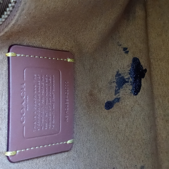 COACH COLOR BLOCK 30 TOTE WITH SATIN DUSTBAG - Picture 8 of 16